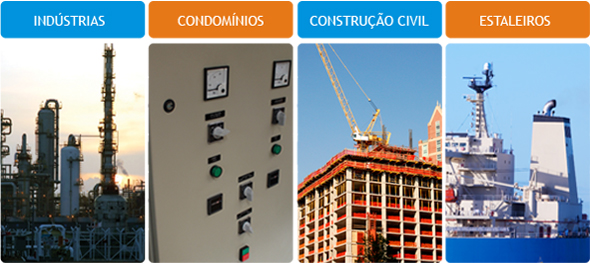 Indústrias - Condomínios - Construção Civil - Estaleiros